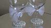 Wedding Glasses Featuring Pearls High Grade Glass Crystal