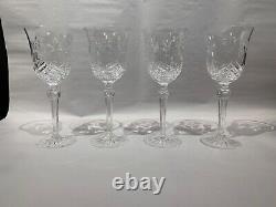 Wedgwood Crystal Tall Wine Glasses Set of 4