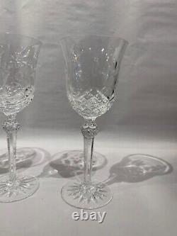 Wedgwood Crystal Tall Wine Glasses Set of 4