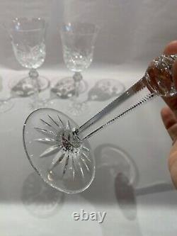 Wedgwood Crystal Tall Wine Glasses Set of 4