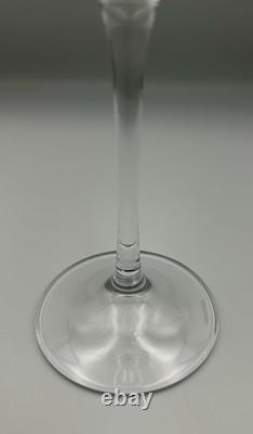 Wedgwood Vera Wang Duchesse Lead Crystal Wine Glasses Set Of 8