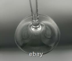 Wedgwood Vera Wang Duchesse Lead Crystal Wine Glasses Set Of 8