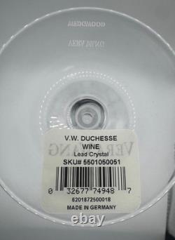 Wedgwood Vera Wang Duchesse wine glasses (set of 8)