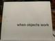 When Objects Work (8 Wine Glasses) By John Pawson