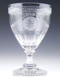 William Yeoward Crystal 6-1/8 LARGE PEARL WATER WINE GOBLET GLASS /5 Available