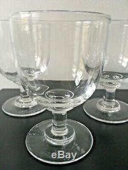 William Yeoward Crystal Water Goblets Wine Glasses Set of Four 4 Holiday Dinner