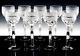 Williamsburg Crystal 7 RIEKES CRISA WINE HOCK GOBLETS GLASSES Set of 9