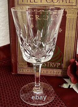 Wine Glasses Gorham King Edward Blown Glass Clear Cut Glass Drinking Glasses 4