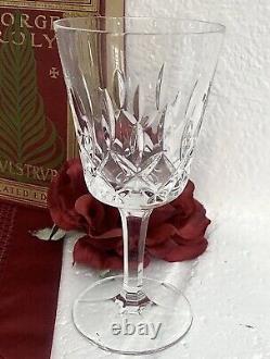 Wine Glasses Gorham King Edward Blown Glass Clear Cut Glass Drinking Glasses 4