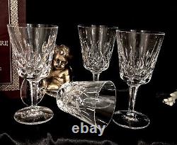 Wine Glasses Gorham King Edward Blown Glass Clear Cut Glass Drinking Glasses 4