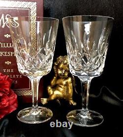 Wine Glasses Gorham King Edward Blown Glass Clear Cut Glass Drinking Glasses 4