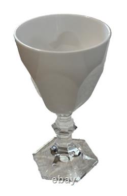 Wine Glasses Mario Luca Giusti Dolce Vita White Synthetic Crystal, Set of 10