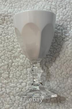 Wine Glasses Mario Luca Giusti Dolce Vita White Synthetic Crystal, Set of 10