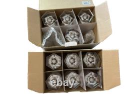Wine Glasses Mario Luca Giusti Dolce Vita White Synthetic Crystal, Set of 10