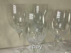 ZZ17 Antique Cut Crystal Claret Crystal Drinkware & Barware Wine Glass Set of 7