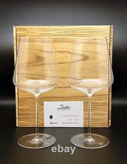 Zalto Bordeaux Wine Glasses (Pack Of 2) Brand New