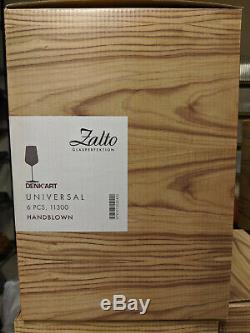 Zalto Denk'Art Universal Glass (Authentic) Set of 6 new Shipping Included